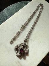 Load image into Gallery viewer, Maltese Cross Sterling Silver Necklace
