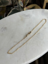 Load image into Gallery viewer, Antique 14k watch chain w/ Dog Clip 14”
