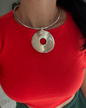 Load image into Gallery viewer, Simon Sebbag Sterling Silver Modernist Choker Necklace

