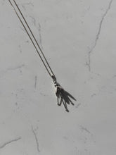 Load image into Gallery viewer, Fuchsia Sterling Silver Necklace 20”
