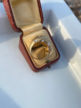 Load image into Gallery viewer, Hammered Gold Vermeil Chunky Dome Ring
