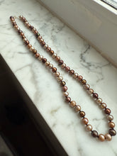 Load image into Gallery viewer, Vintage Pearl Strand 14k Gold Necklace 18”
