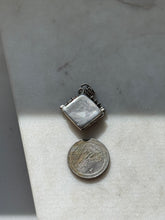 Load image into Gallery viewer, Sterling Silver Starburst Locket Pendant
