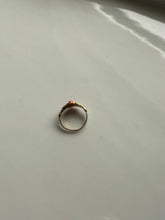 Load image into Gallery viewer, Antique Coral 10k Gold Midi Ring

