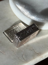 Load image into Gallery viewer, Vintage Floral Sterling Silver Stash Box
