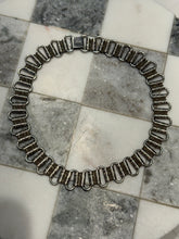 Load image into Gallery viewer, Victorian Revival Coro Silver Plated Bookchain Necklace
