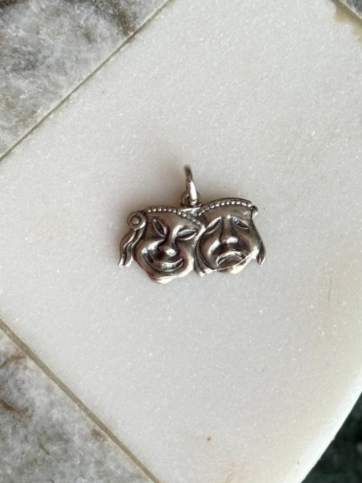 Laugh Now Cry Later Charm Sterling Silver