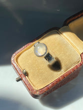 Load image into Gallery viewer, Moonstone Star Sterling Silver Ring

