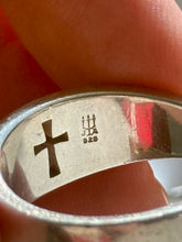 Load image into Gallery viewer, James Avery Sterling Silver Cross Ring Size 10
