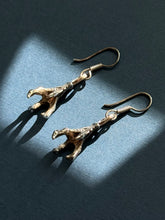 Load image into Gallery viewer, Vintage Claw Sterling Silver Earrings
