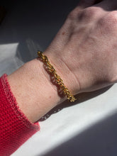 Load image into Gallery viewer, Vintage 12k Gold Fill Rope Bracelet
