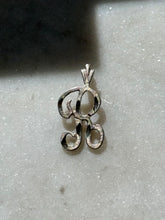 Load image into Gallery viewer, ‘R’ Initial Pendant Sterling Silver
