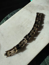 Load image into Gallery viewer, Vintage 1980s Gripoix Style Cabochon Chunky Costume Bracelet 7”
