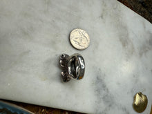 Load image into Gallery viewer, Chunky Butterfly Sterling Silver Ring Size 8.25
