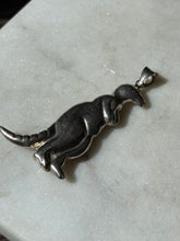 Load image into Gallery viewer, Vintage Dinosaur Sterling Silver Pendant
