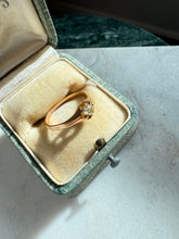 Load image into Gallery viewer, Antique Belcher Old Cut Diamond 14k Gold Ring Size 8
