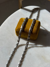 Load image into Gallery viewer, Vintage Flat Sterling Silver Chain 22”
