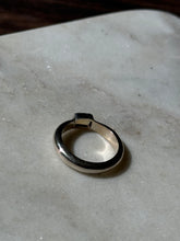 Load image into Gallery viewer, Vintage Citrine Sterling Ring Size 7.5
