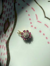 Load image into Gallery viewer, Rubies &amp; Diamonds 14k Gold Pendant
