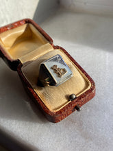 Load image into Gallery viewer, ‘L’ Initial Sterling Silver Signet Ring
