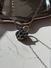 Load image into Gallery viewer, Amethyst Two-Tone Sterling Necklace
