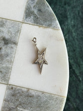 Load image into Gallery viewer, Star Spring Ring Charm Sterling Silver
