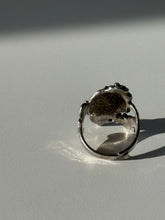Load image into Gallery viewer, Art Nouveau Inspired Sterling Silver Ring Size 6.75
