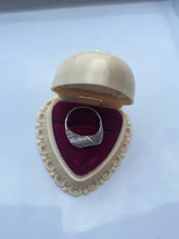Load image into Gallery viewer, Diamond Cut Sterling Silver Ring
