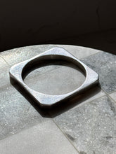 Load image into Gallery viewer, Mexico Sterling Silver Solid Square Bangle Bracelet
