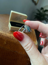 Load image into Gallery viewer, Turquoise Inlay Sterling Silver Ring
