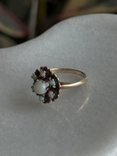Load image into Gallery viewer, Vintage 10k Solid Gold Opal Ring Size 5.25
