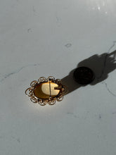 Load image into Gallery viewer, Vintage Gold Plated Costume Jewelry Brooch
