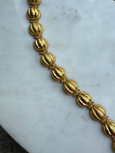 Load image into Gallery viewer, Chunky Italian Gold Vermeil Sailor Clasp Bracelet 7.5”

