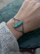 Load image into Gallery viewer, Turquoise Sterling Silver Cuff Bracelet
