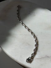 Load image into Gallery viewer, Iced Mariner Link Sterling Silver Bracelet 8”
