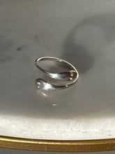 Load image into Gallery viewer, Snake Bypass Sterling Silver Ring Size 6.75
