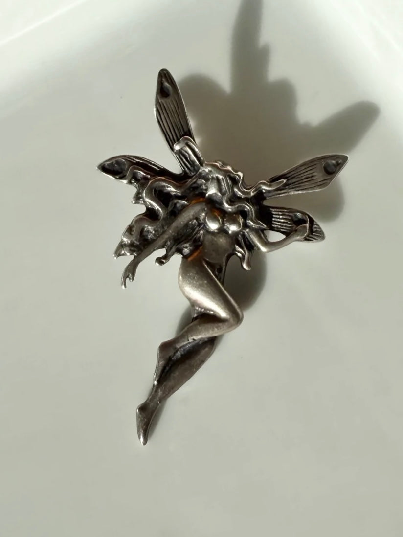 Fairy Sterling Silver Pendant