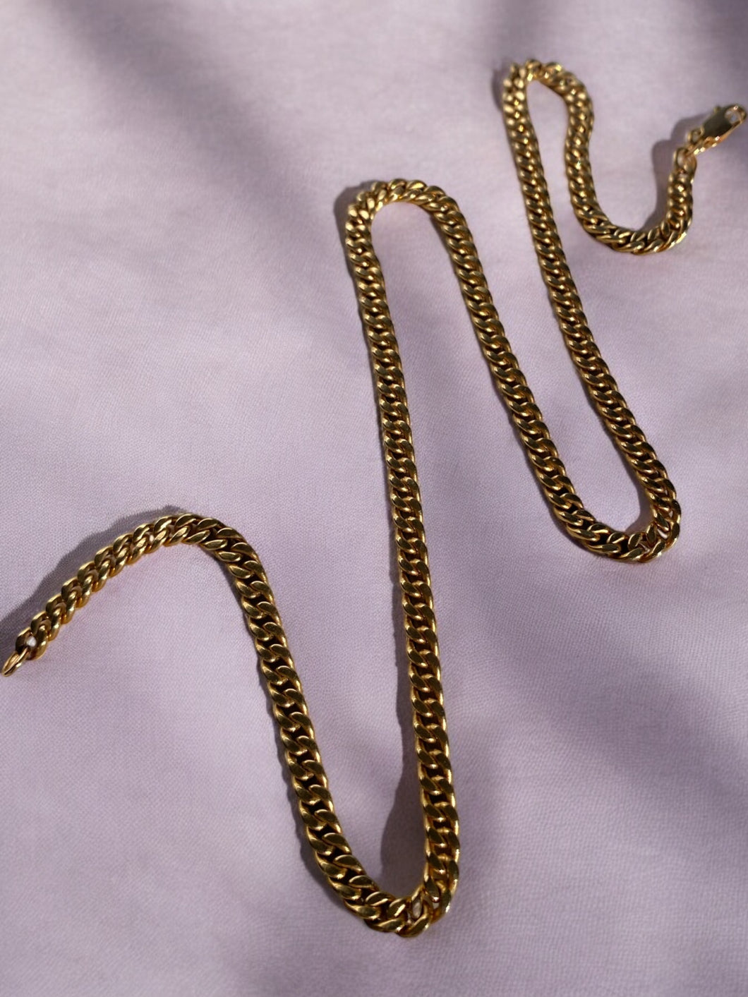 Vintage Cuban Link 14k Gold Chain