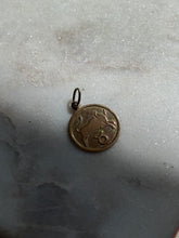 Load image into Gallery viewer, Vintage Taurus Zodiac 8k Gold Charm
