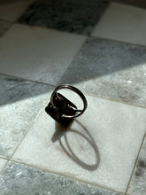 Load image into Gallery viewer, Vintage Agate Sterling Silver Ring Size 6.75
