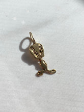 Load image into Gallery viewer, Tweety Bird Vintage 10k Gold Pendant
