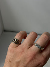 Load image into Gallery viewer, Lenox Peridot &amp; Pearl Sterling Heart Ring Size 5
