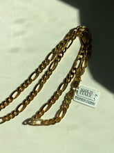 Load image into Gallery viewer, Figaro Link Gold Vermeil Necklace
