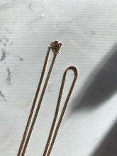 Load image into Gallery viewer, Micro Box Chain 10k Yellow Gold Necklace
