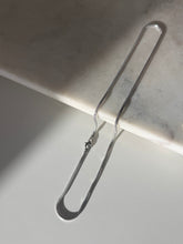 Load image into Gallery viewer, Vintage Italian Sterling Silver Snake Chain 18”
