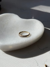 Load image into Gallery viewer, Pavé Set Diamond 10k Gold Ring Size 6.75
