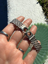 Load image into Gallery viewer, Panther Link Sterling Silver Chunky Bracelet 7”
