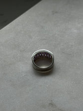 Load image into Gallery viewer, Vintage Amethyst Sterling Ring Size 8
