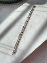 Load image into Gallery viewer, Cuban Curb Link Sterling Silver Bracelet 7”
