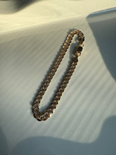 Load image into Gallery viewer, Gold Vermeil Cuban Link Bracelet 8”
